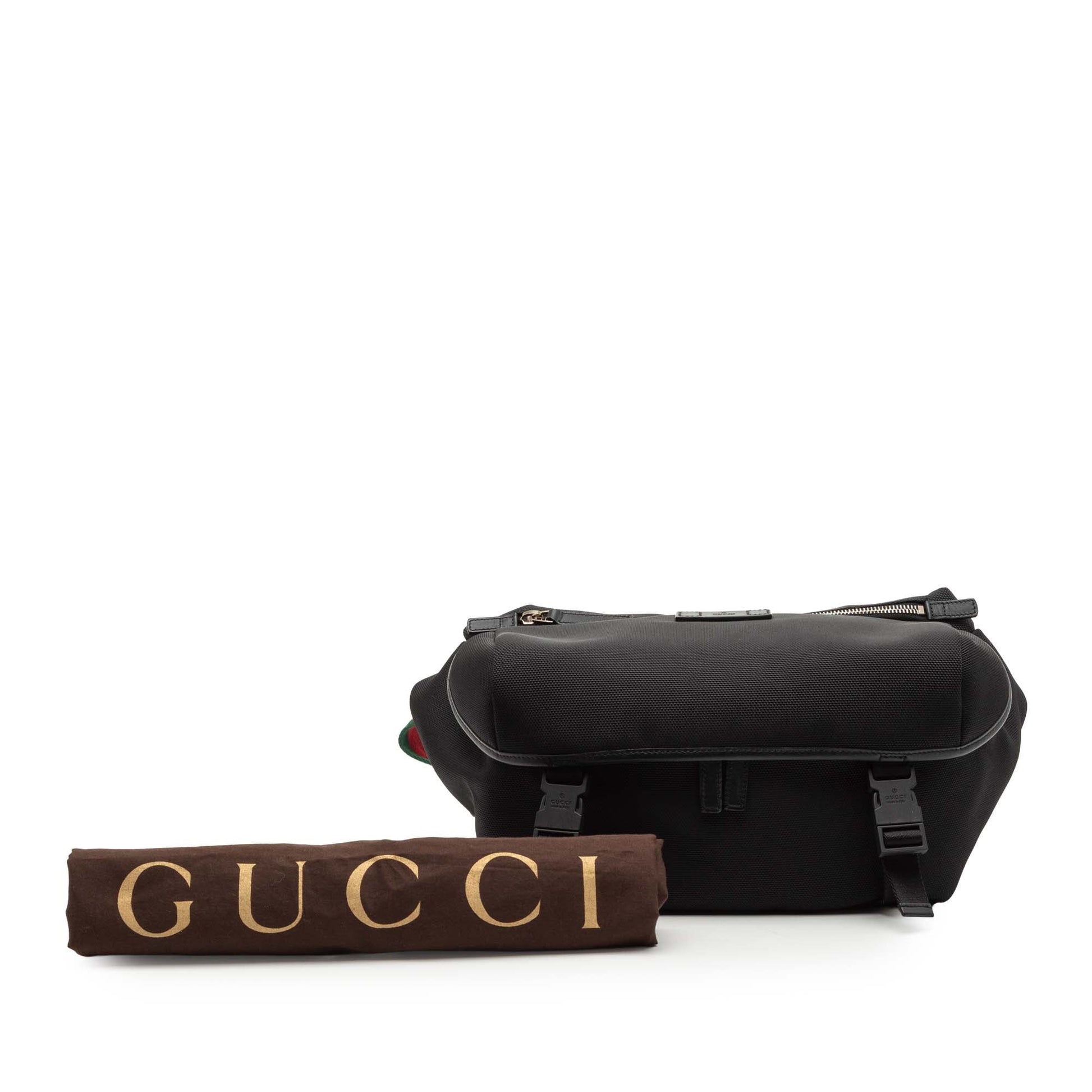 Gucci Canvas Techno Web Belt Bag