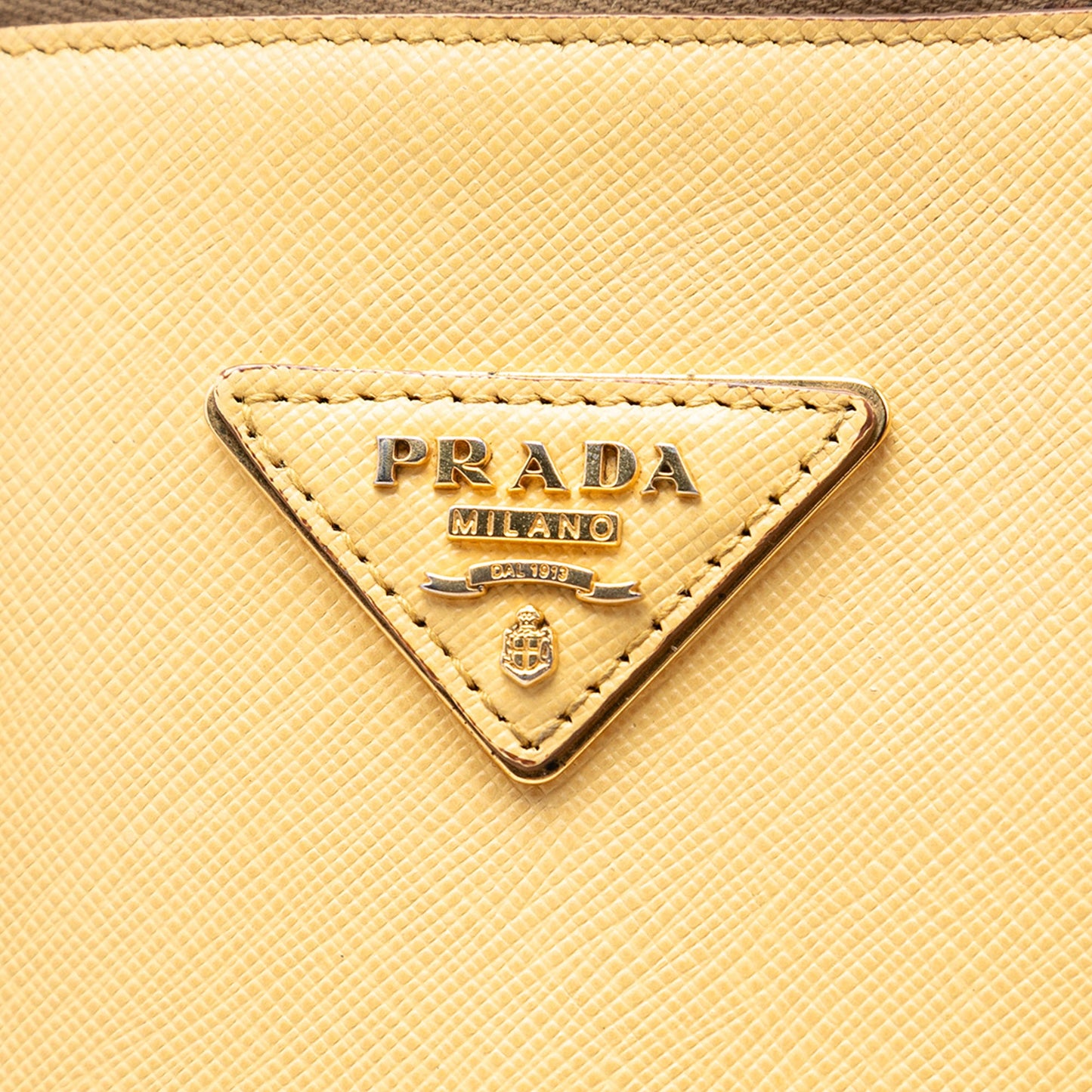 Prada Medium Bicolor Saffiano Lux Promenade Satchel