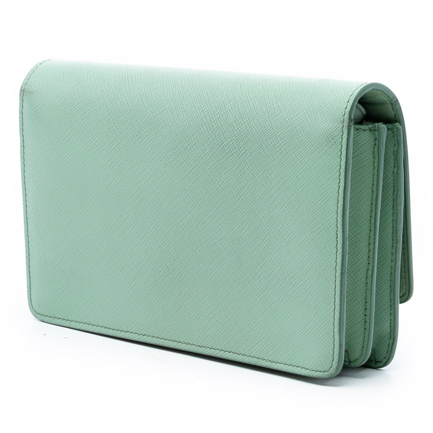 Saffiano Wallet on Strap