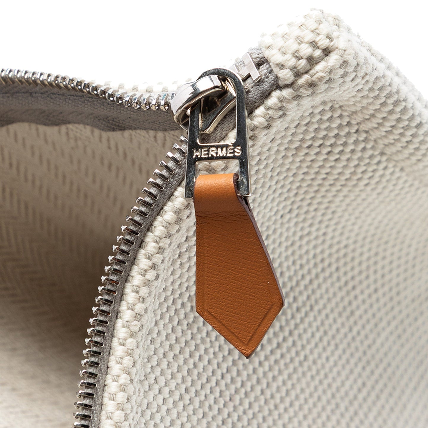 H Canvas Embroidered Electrique Flat Case
