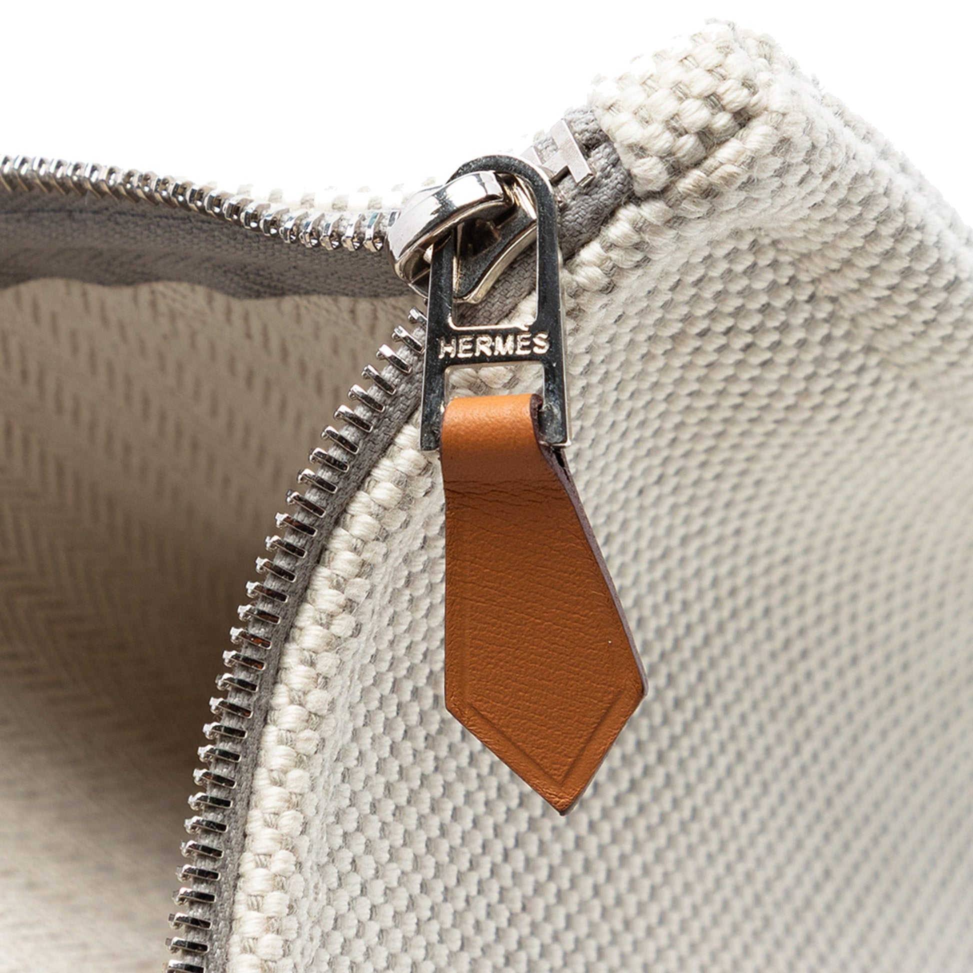 H Canvas Embroidered Electrique Flat Case