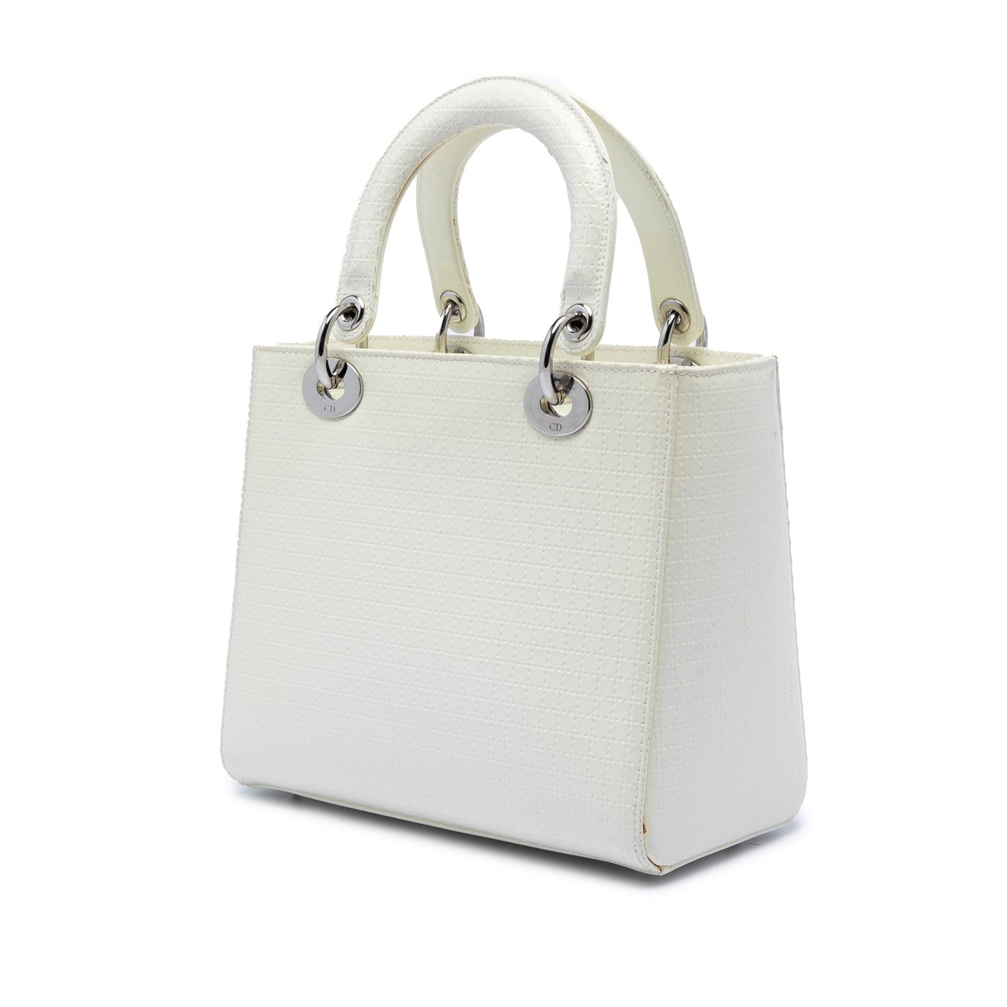 Medium Patent Microcannage Lady Dior