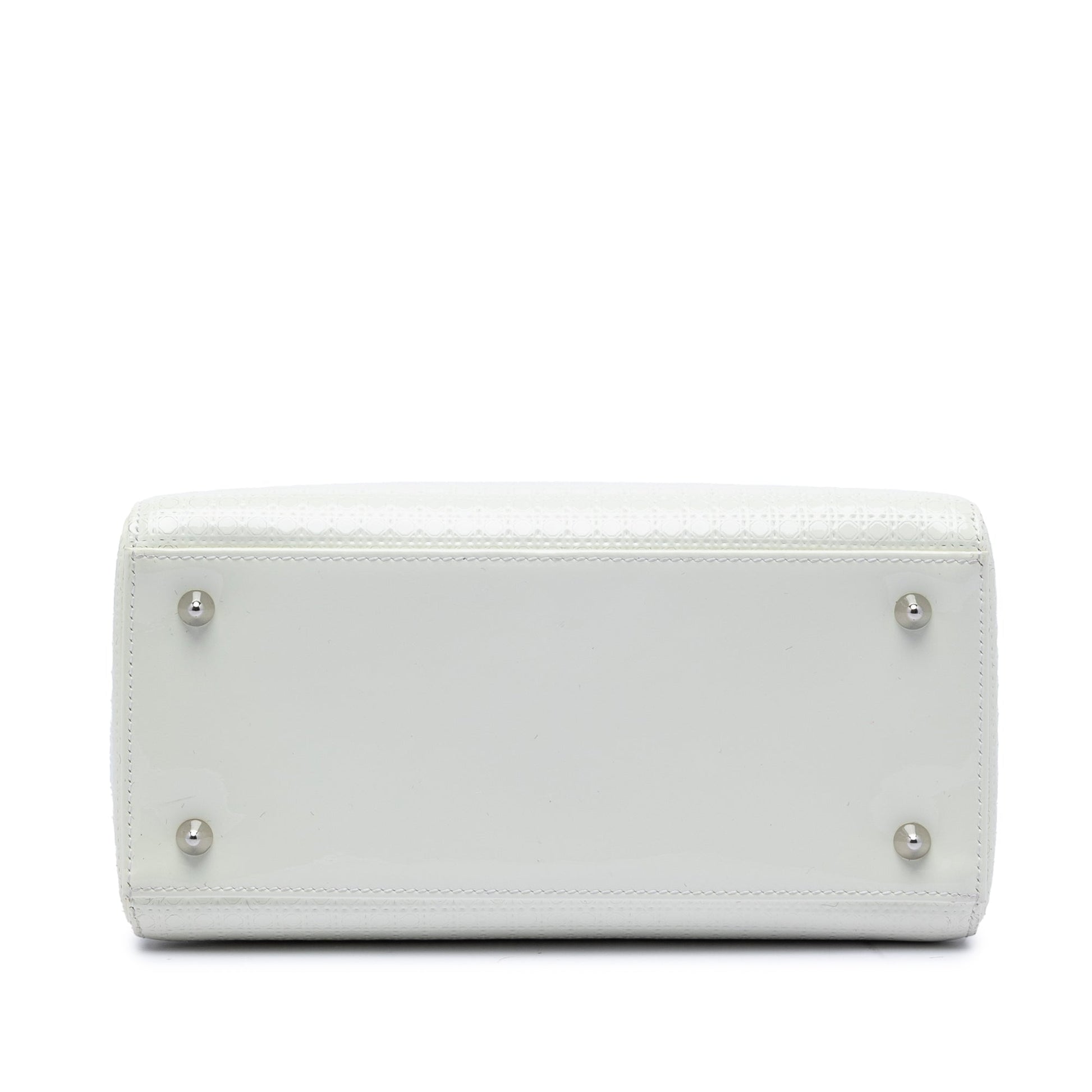 Medium Patent Microcannage Lady Dior