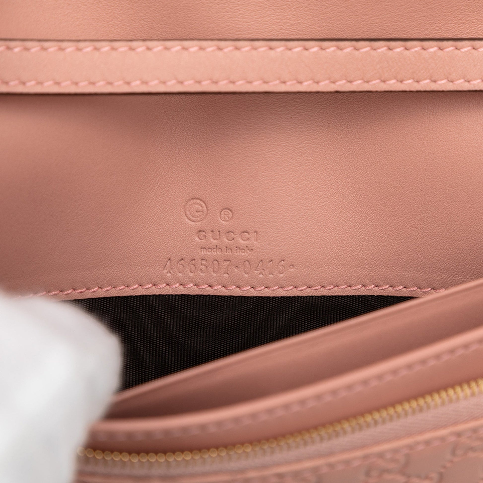 Gucci Microguccissima Wallet on Strap