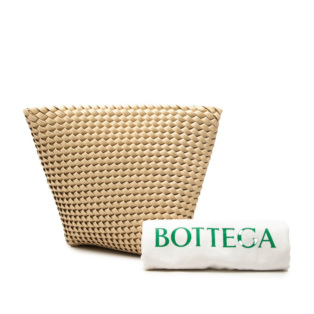 Bottega Veneta Intrecciato Structure Clutch