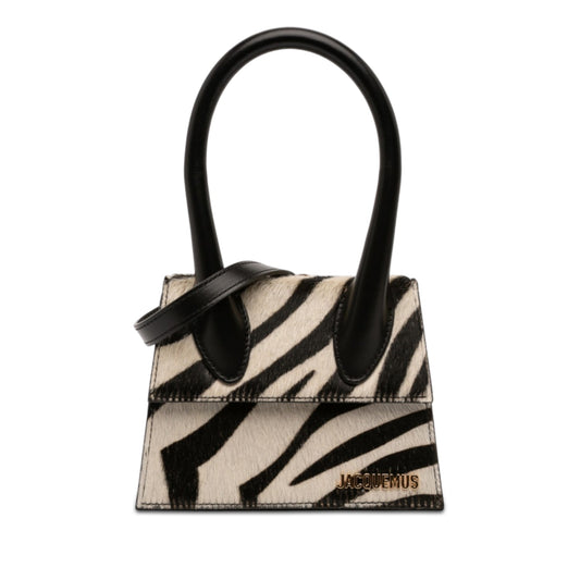 Pony Hair Zebra Print Le Chiquito Moyen