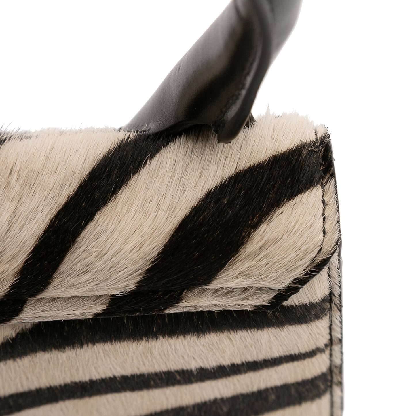 Pony Hair Zebra Print Le Chiquito Moyen