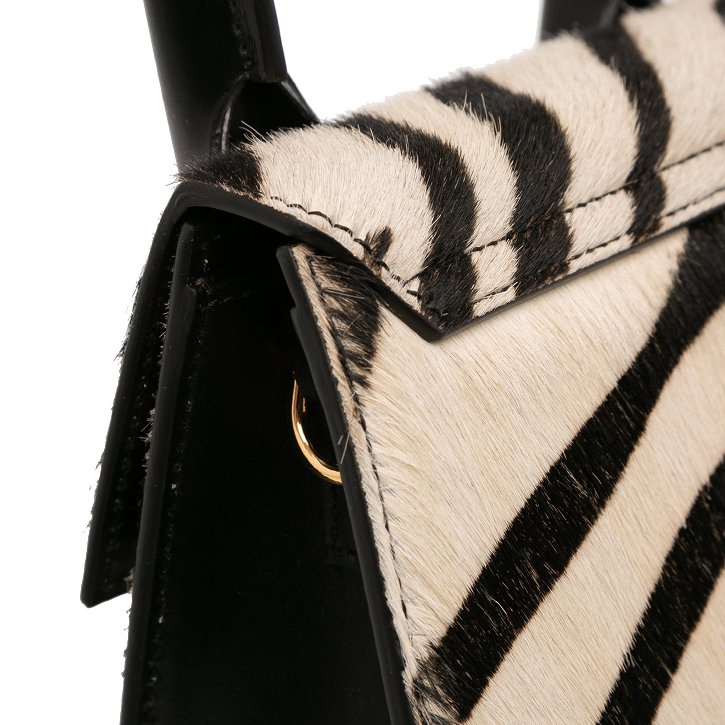 Pony Hair Zebra Print Le Chiquito Moyen