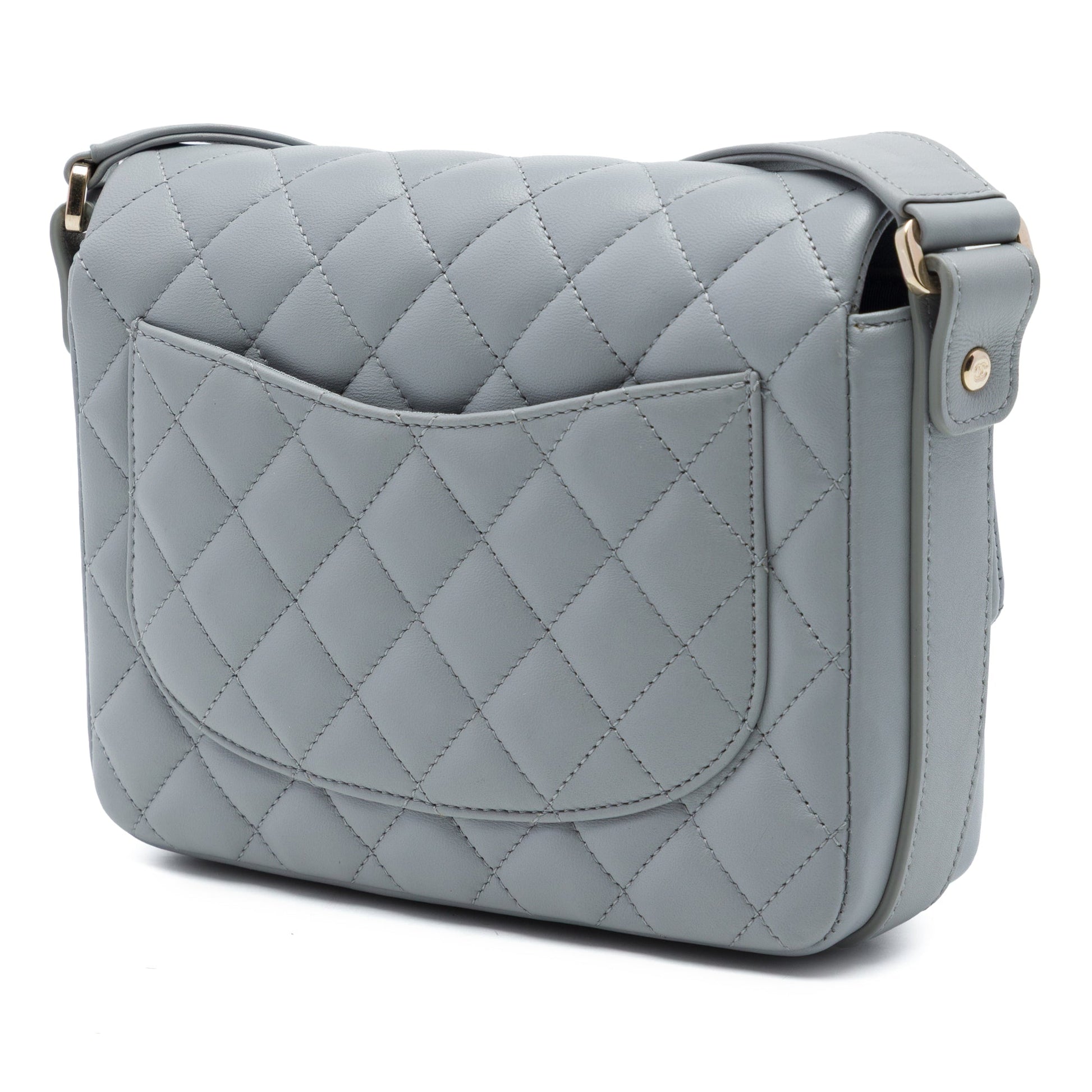 Chanel Quilted Calfskin Bolero de Chanel Flap