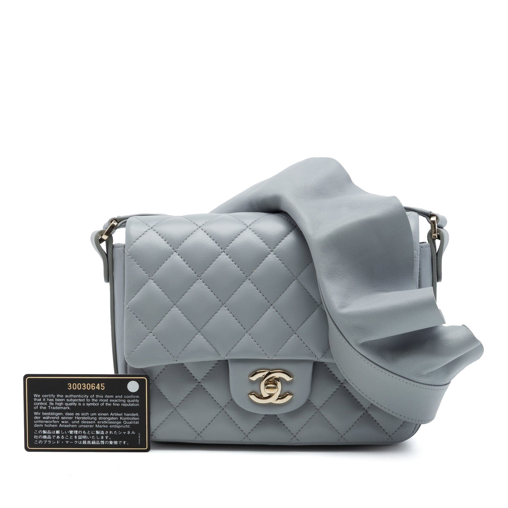 Chanel Quilted Calfskin Bolero de Chanel Flap