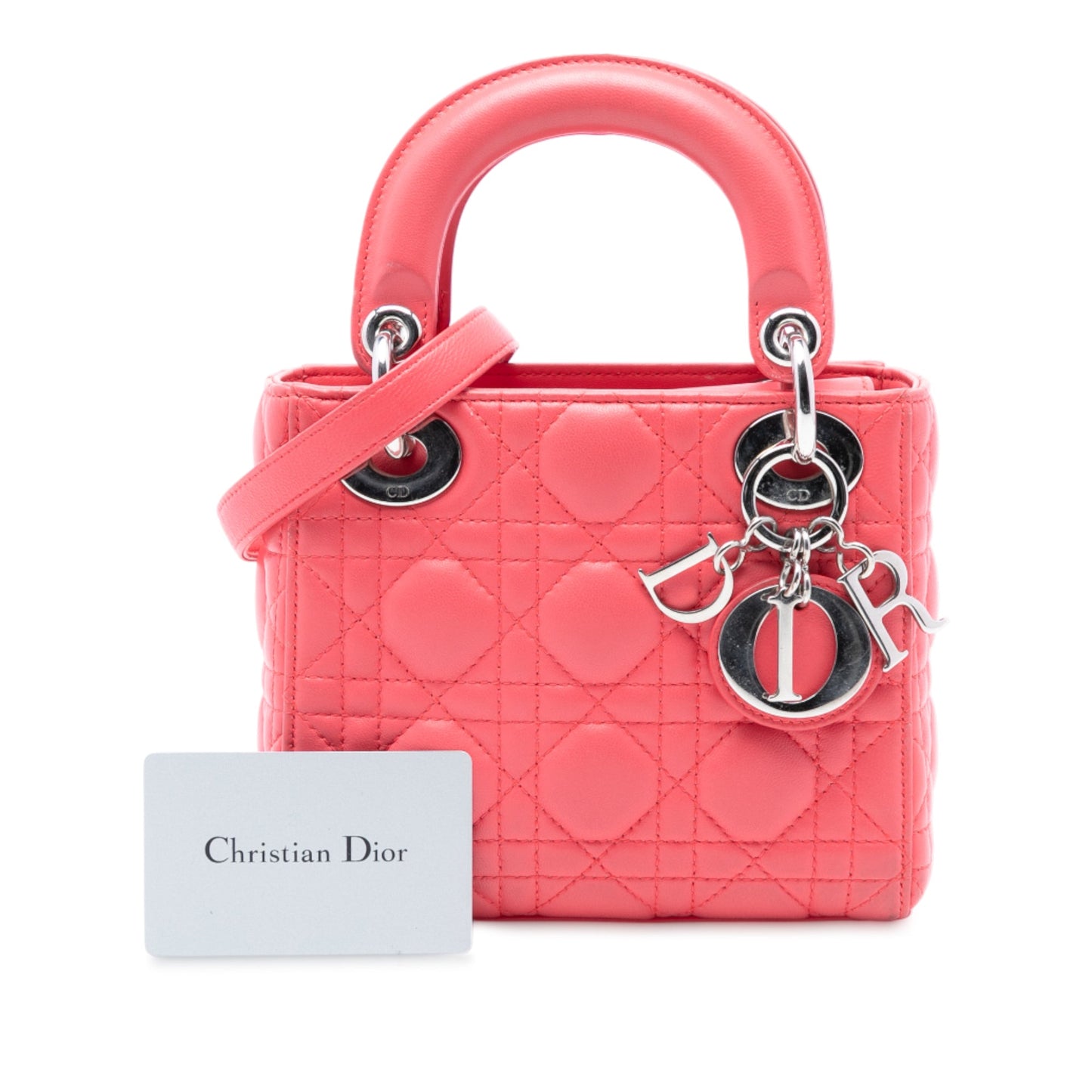 Dior Mini Lambskin Cannage Lady Dior