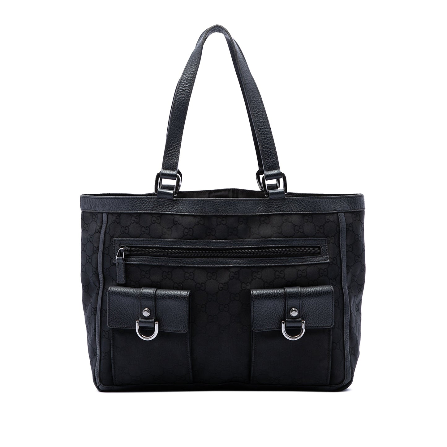 Gucci GG Nylon Abbey D Ring Pocket Tote