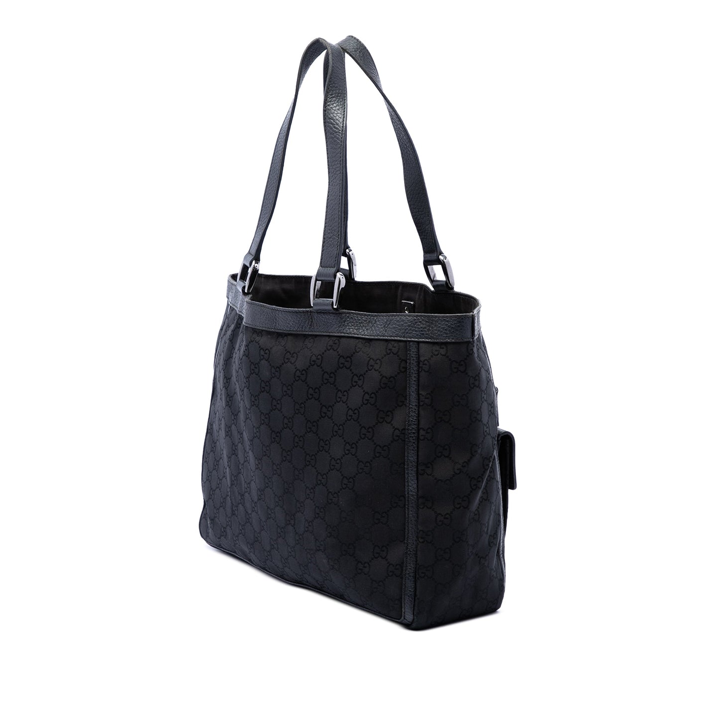 Gucci GG Nylon Abbey D Ring Pocket Tote