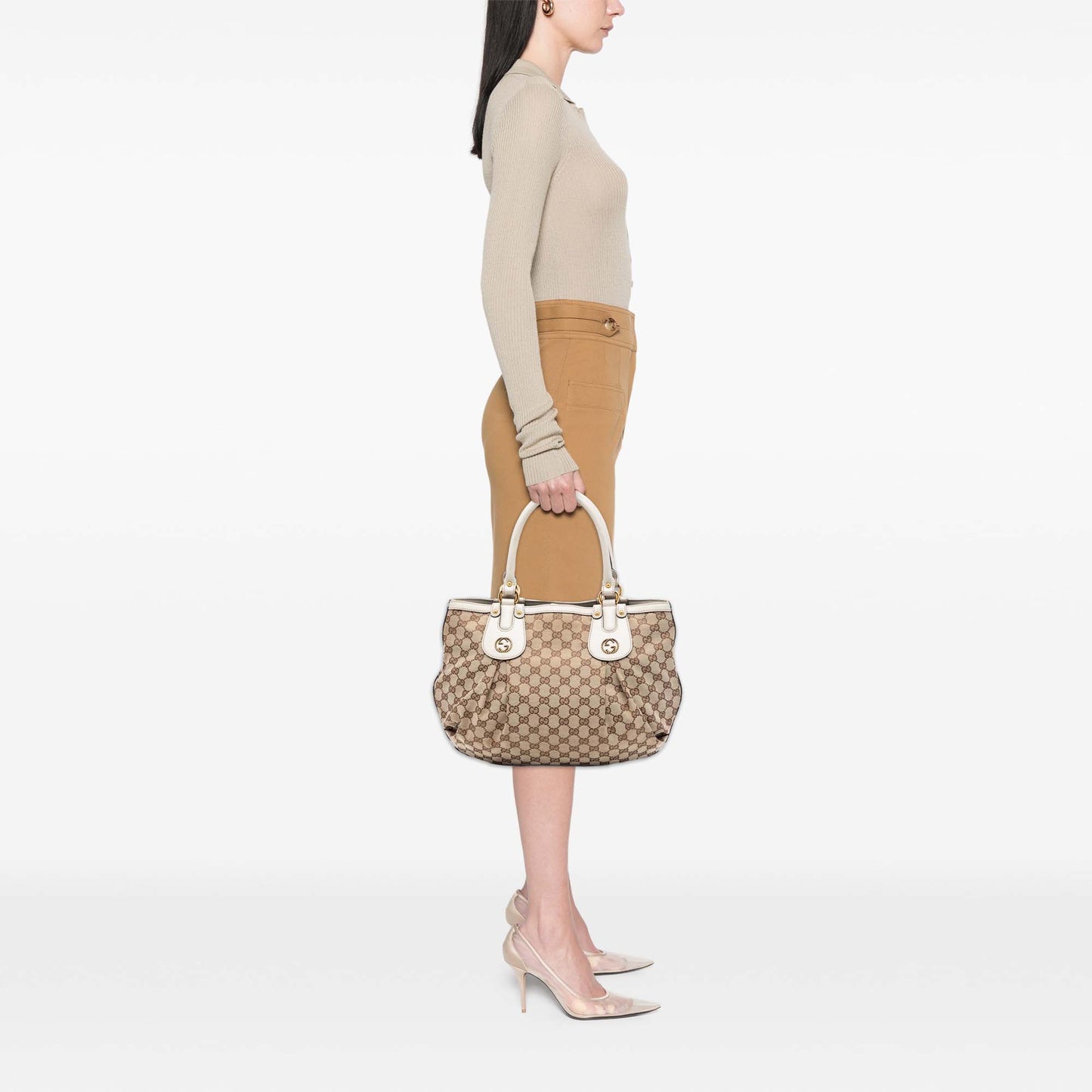GG Canvas Scarlett Tote