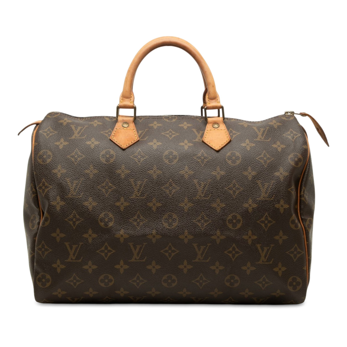 Louis Vuitton Monogram Speedy 35 — Brown