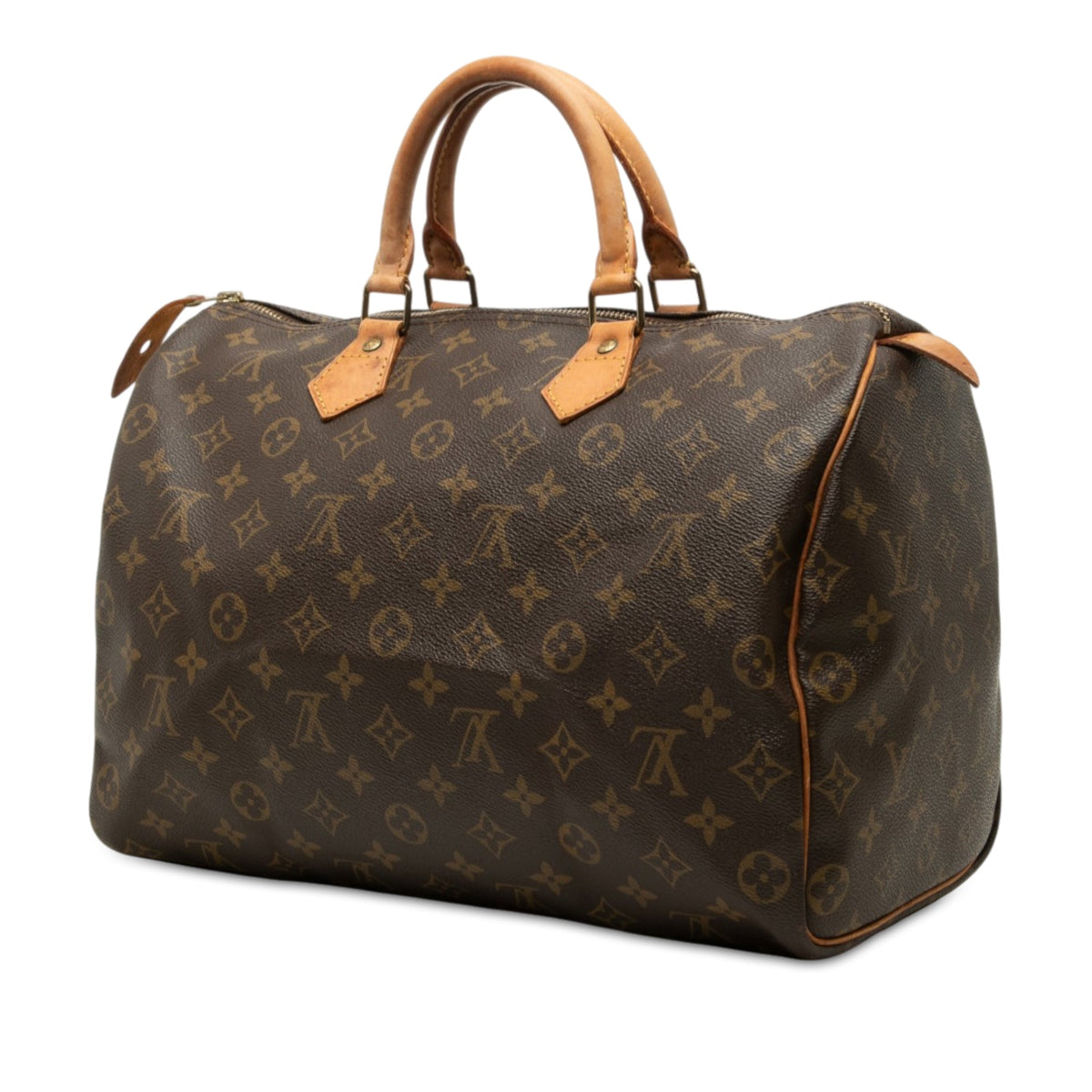 Louis Vuitton Monogram Speedy 35 — Brown