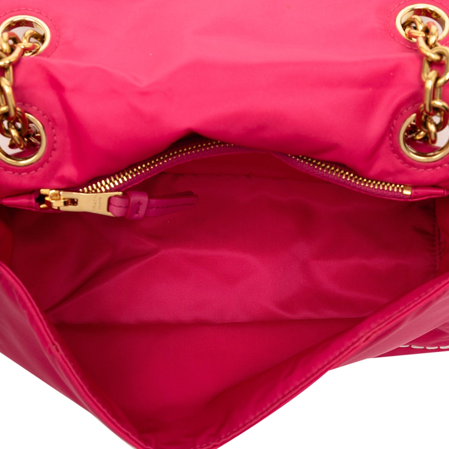 Prada Tessuto Chain Flap Crossbody