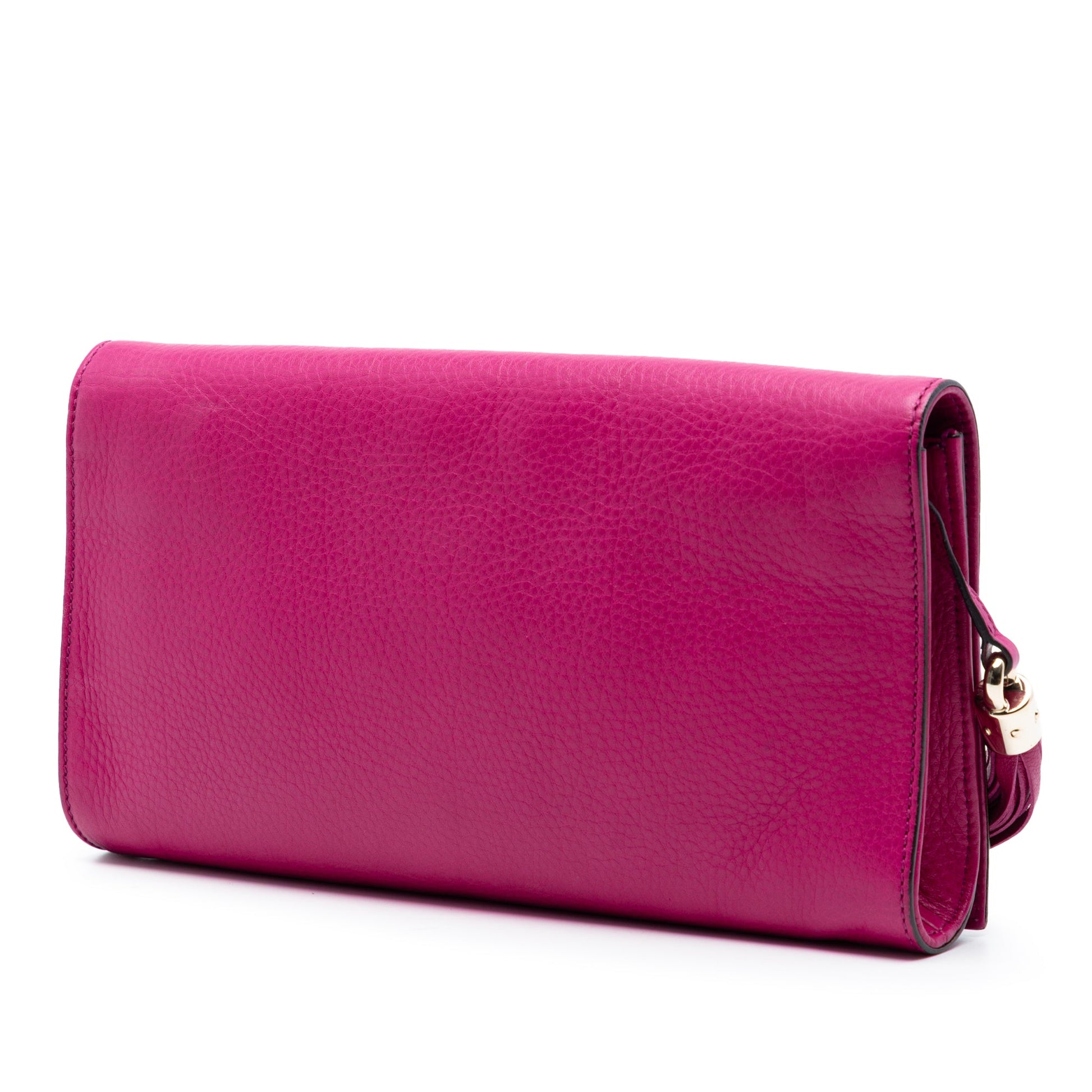 Leather Soho Disco Clutch