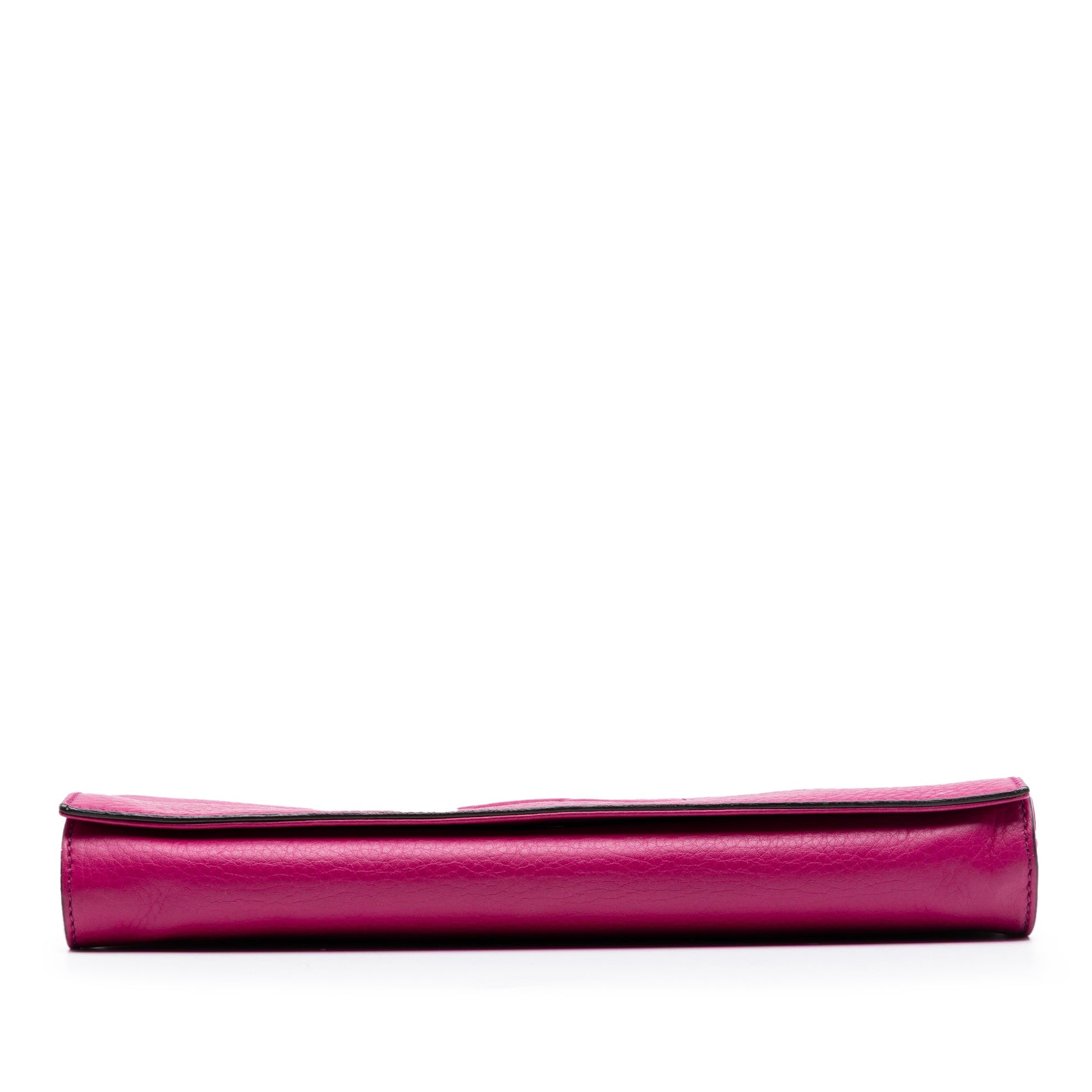 Leather Soho Disco Clutch