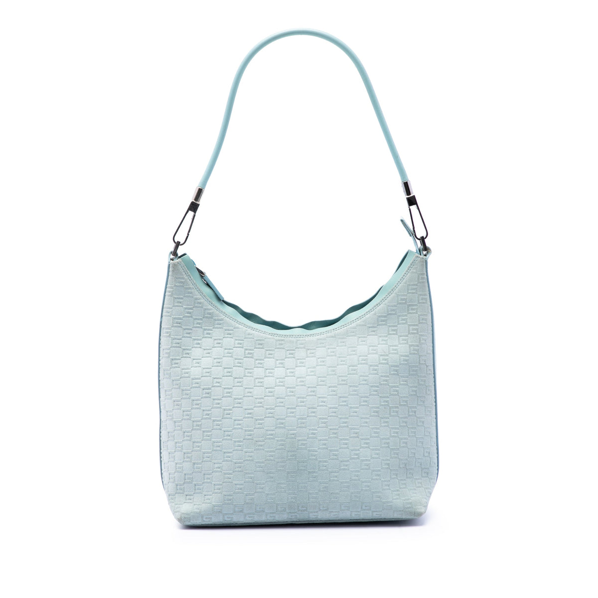 Gucci Square G Suede Shoulder Bag