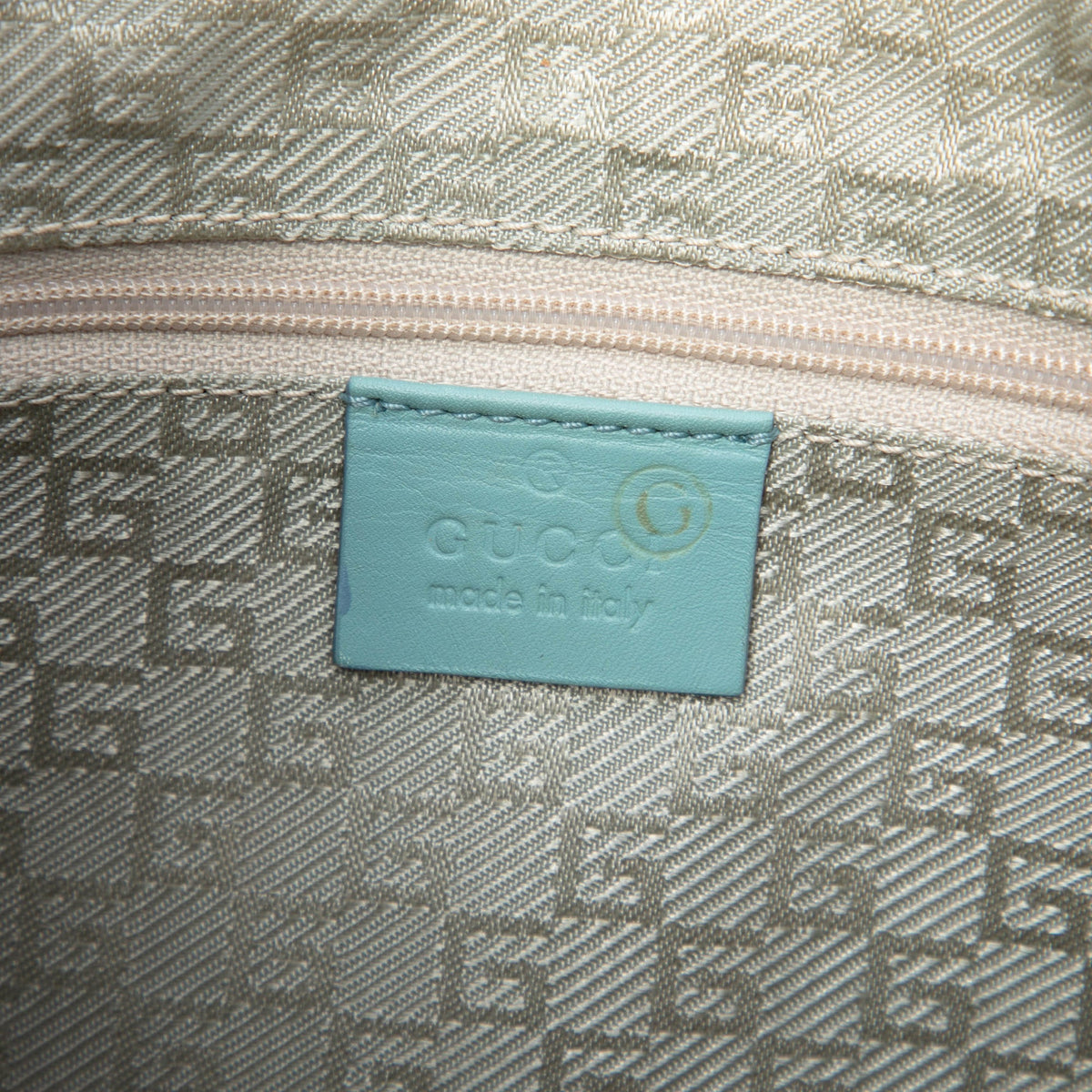 Gucci Square G Suede Shoulder Bag