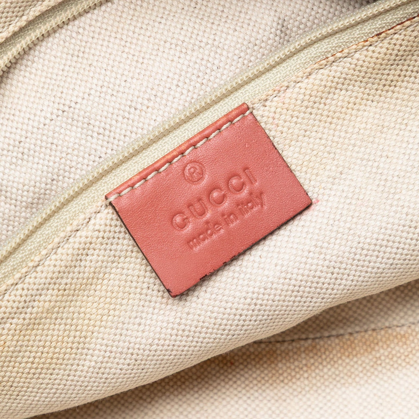 Gucci Diamante Canvas Sukey Satchel