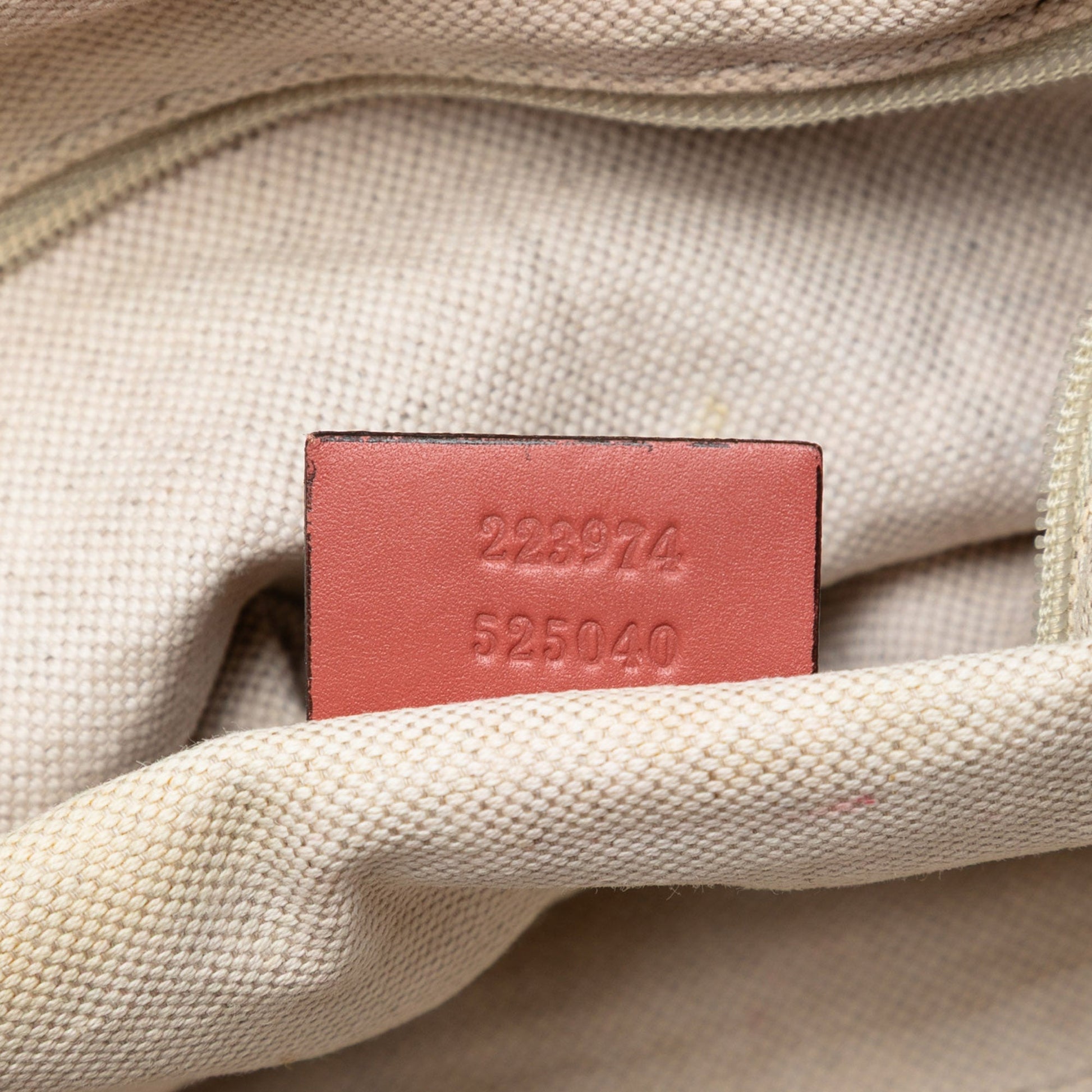 Gucci Diamante Canvas Sukey Satchel