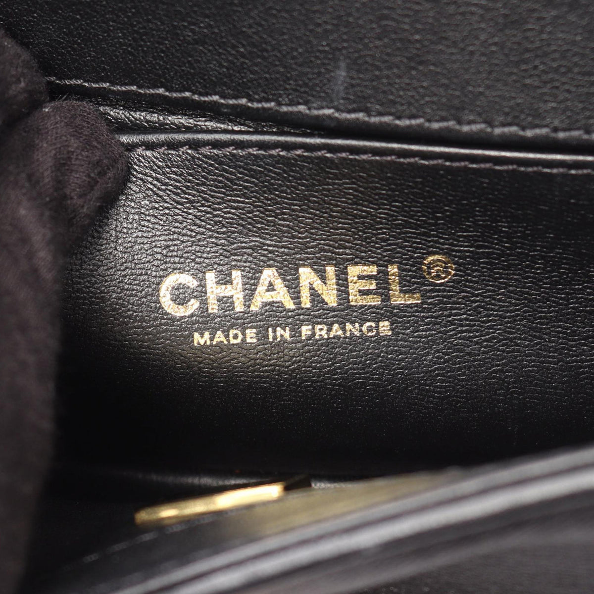 Chanel Small Quilted Lambskin Chain Around Boy Top Handle Flap