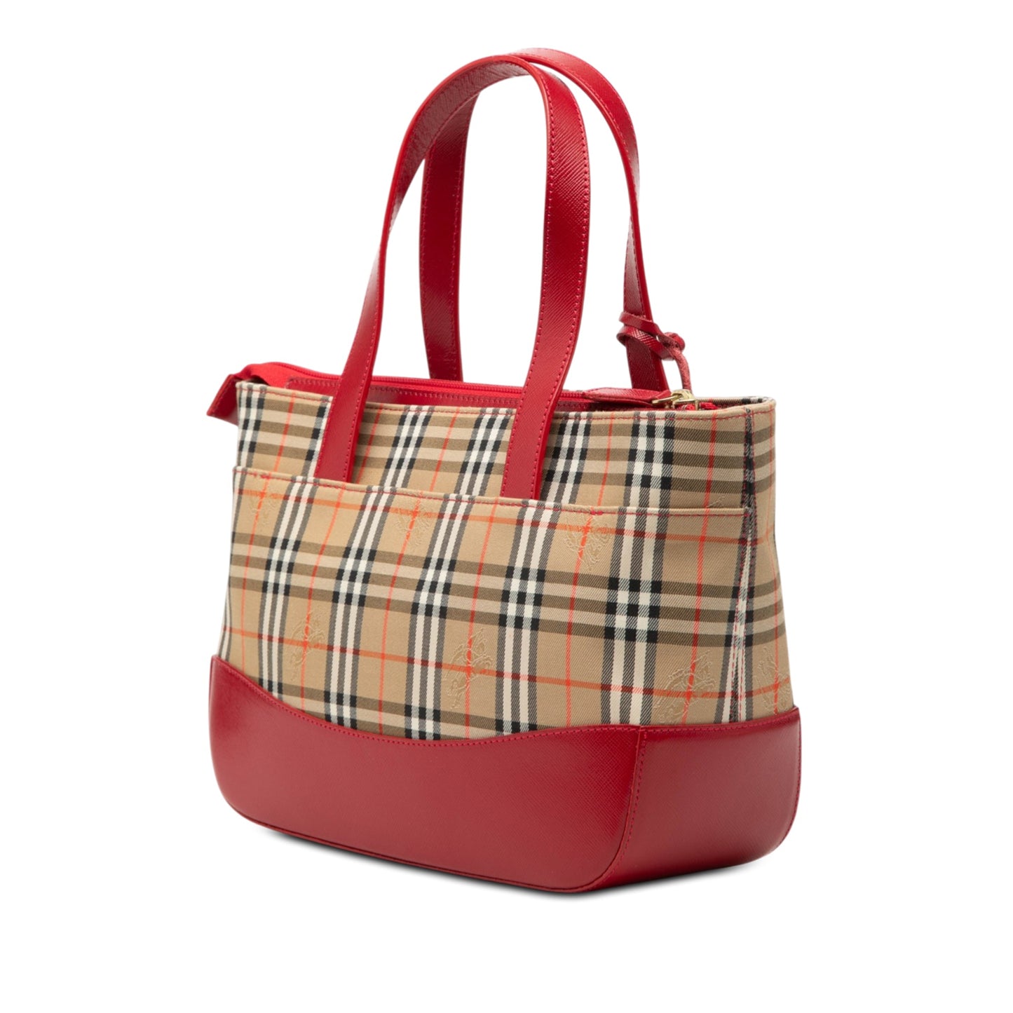 Burberry Haymarket Check Canvas Tote