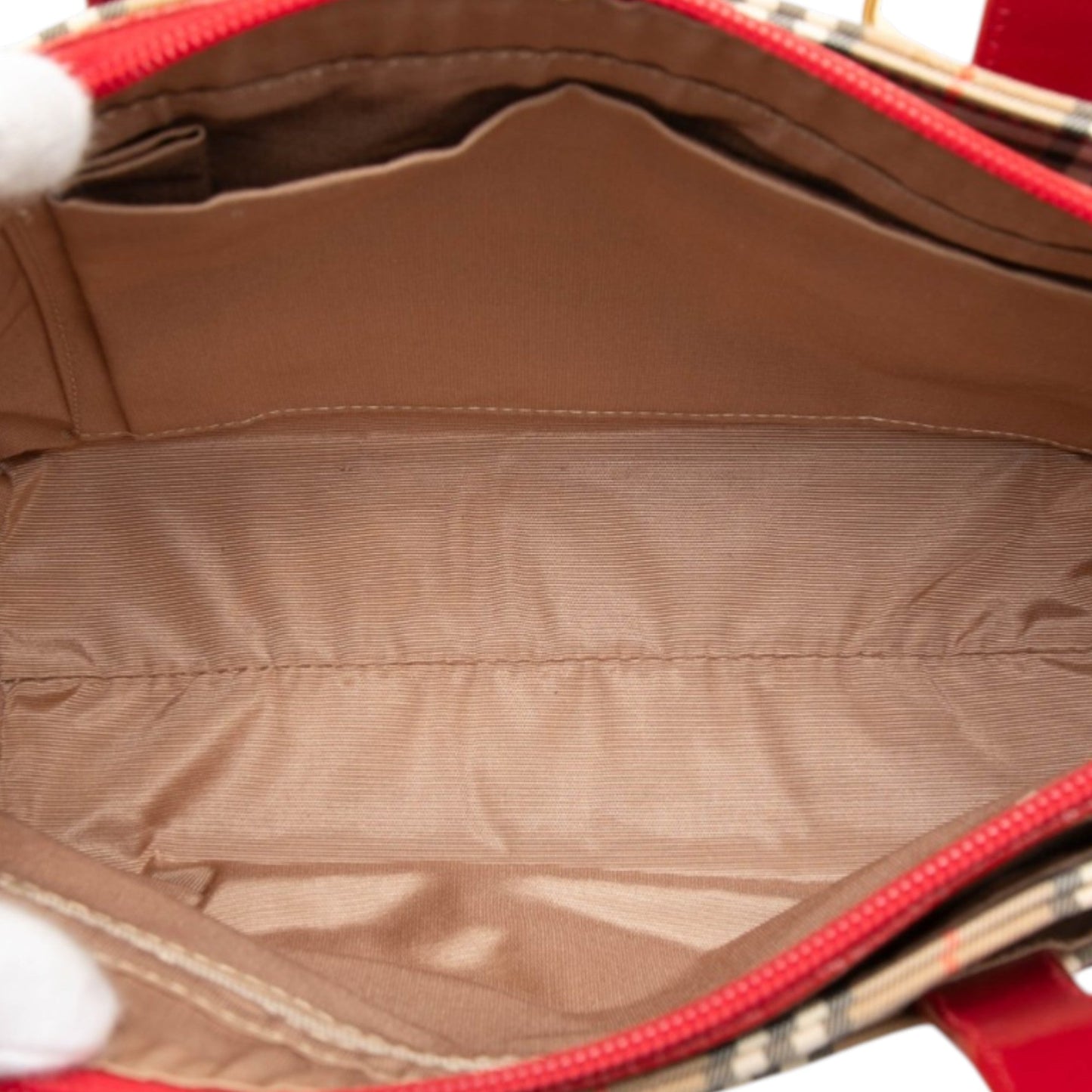 Burberry Haymarket Check Canvas Tote