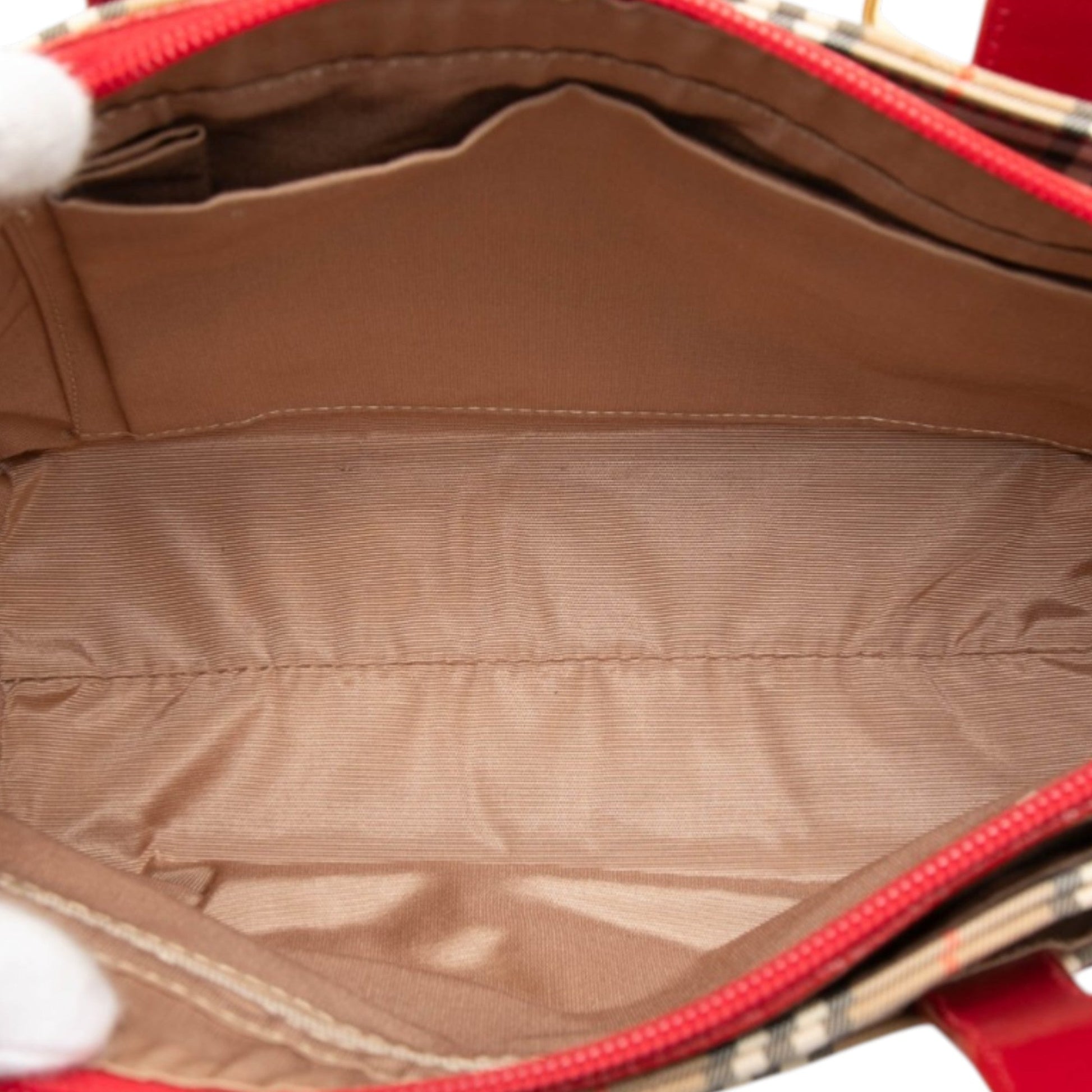 Burberry Haymarket Check Canvas Tote