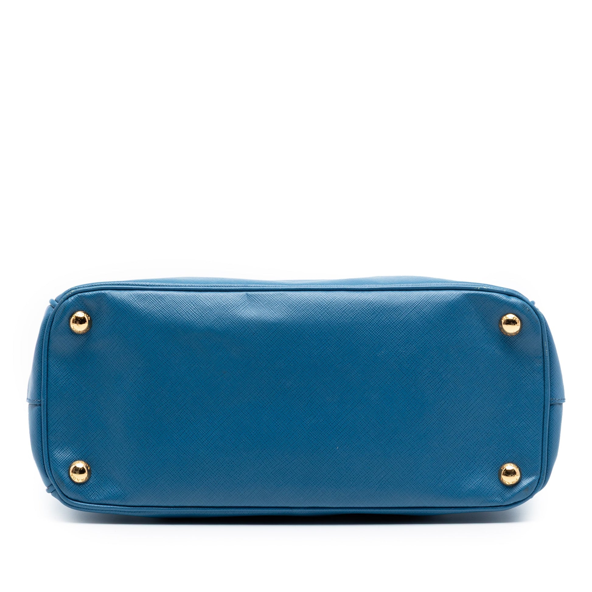 Prada Small Saffiano Lux Galleria Double Zip Satchel