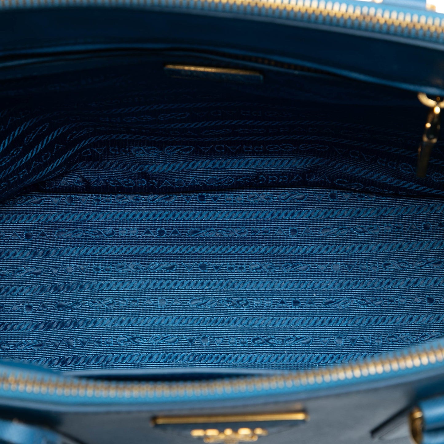 Prada Small Saffiano Lux Galleria Double Zip Satchel