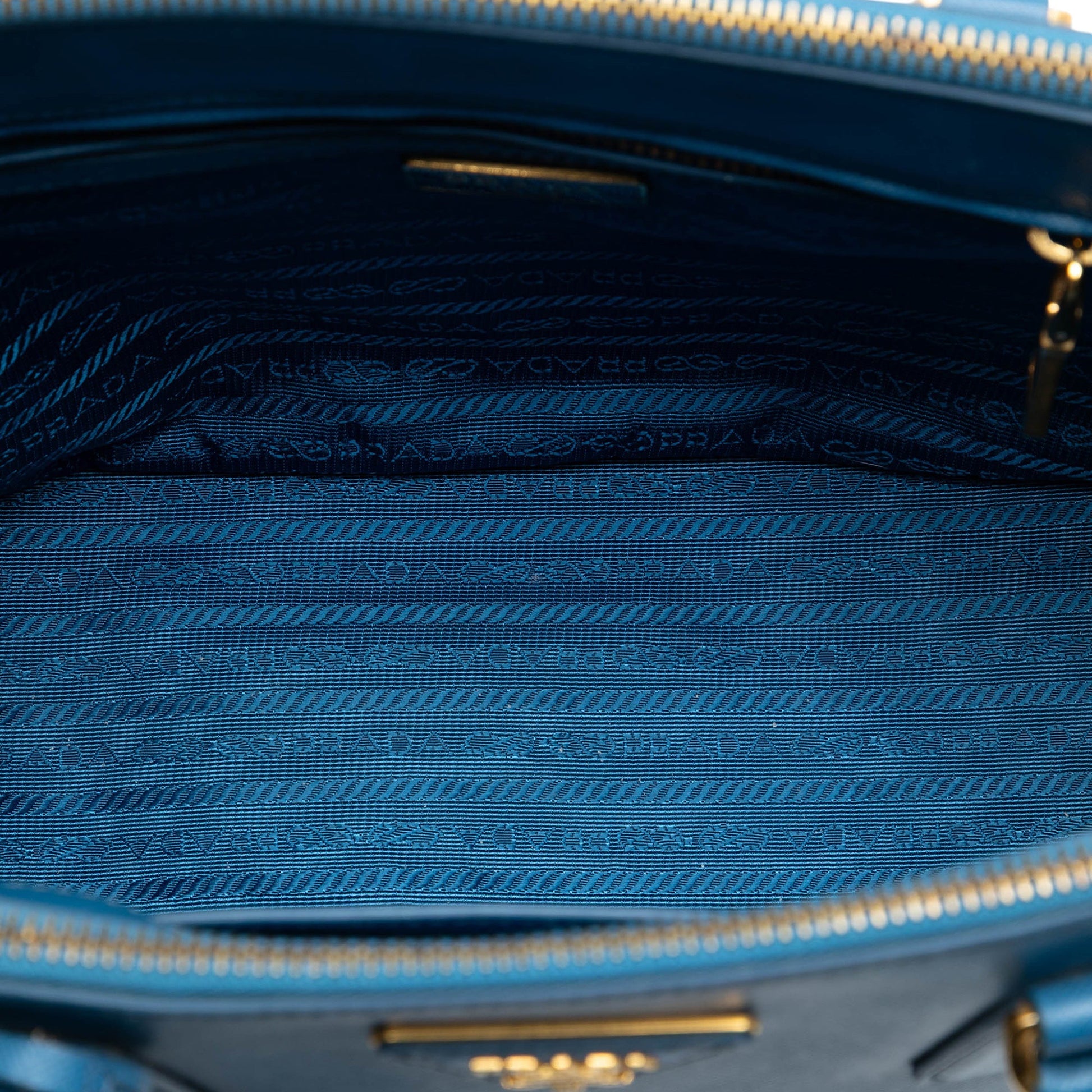 Prada Small Saffiano Lux Galleria Double Zip Satchel