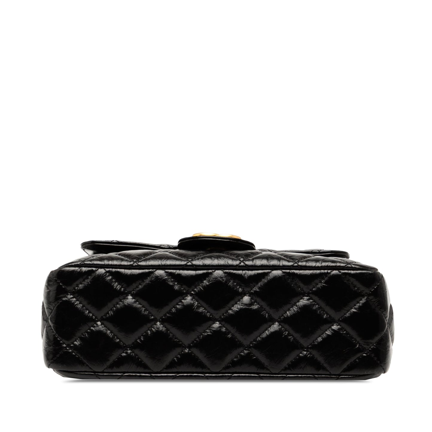 Chanel Medium Shiny Crumpled Calfskin Wavy CC Hobo