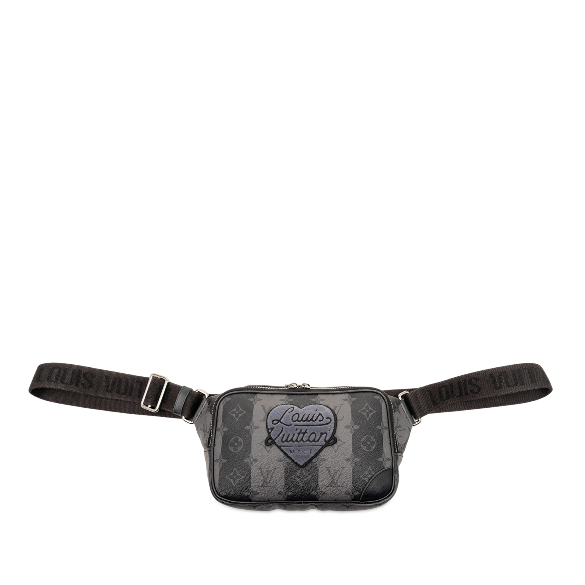 Louis Vuitton Monogram Eclipse Stripes Modular Sling Bag