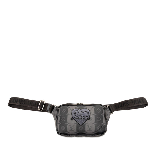 Louis Vuitton Monogram Eclipse Stripes Modular Sling Bag