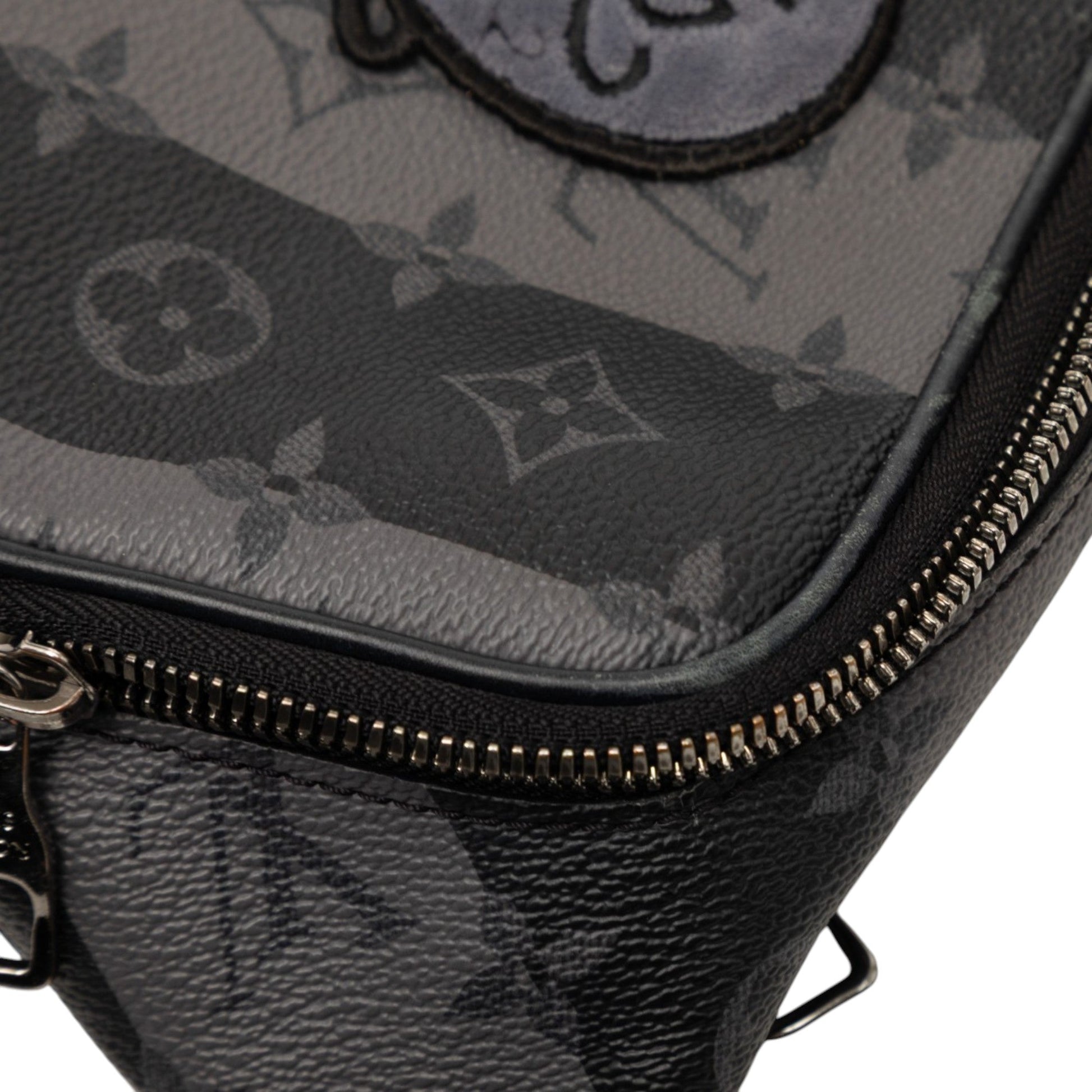 Louis Vuitton Monogram Eclipse Stripes Modular Sling Bag