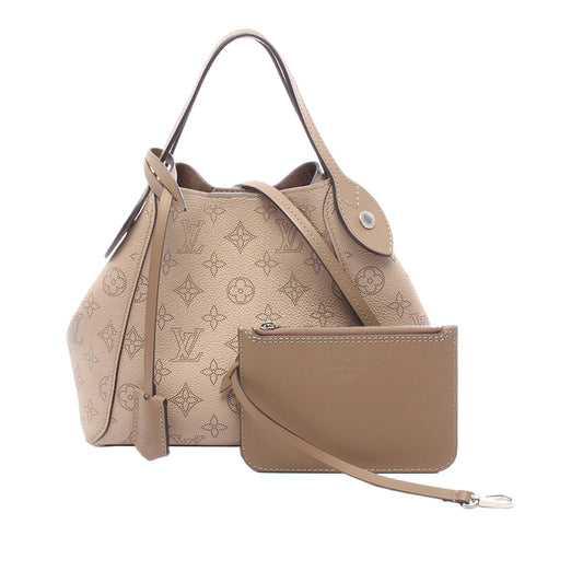 Louis Vuitton Monogram Mahina Hina PM — Beige