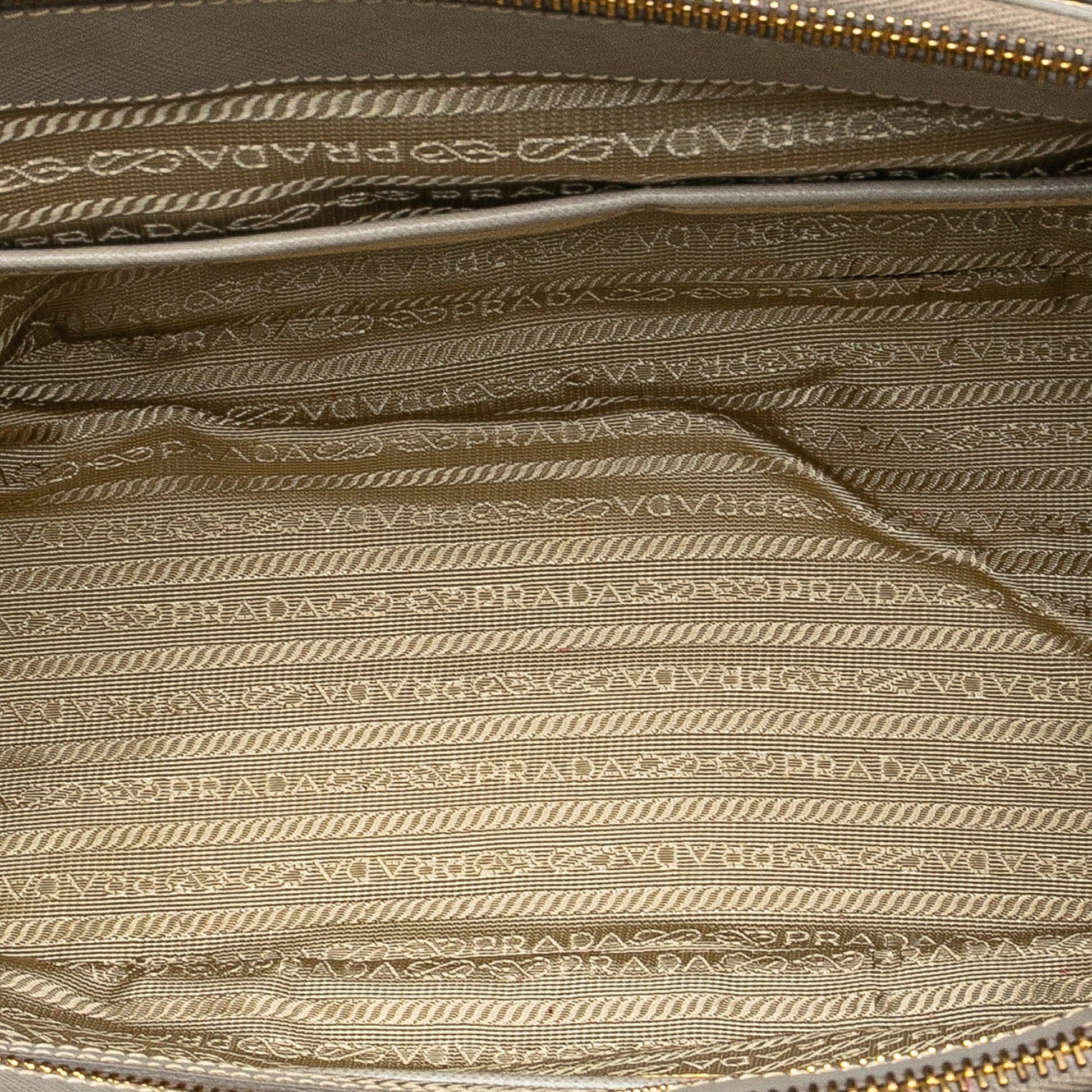 Prada Medium Saffiano Lux Galleria Double Zip Satchel