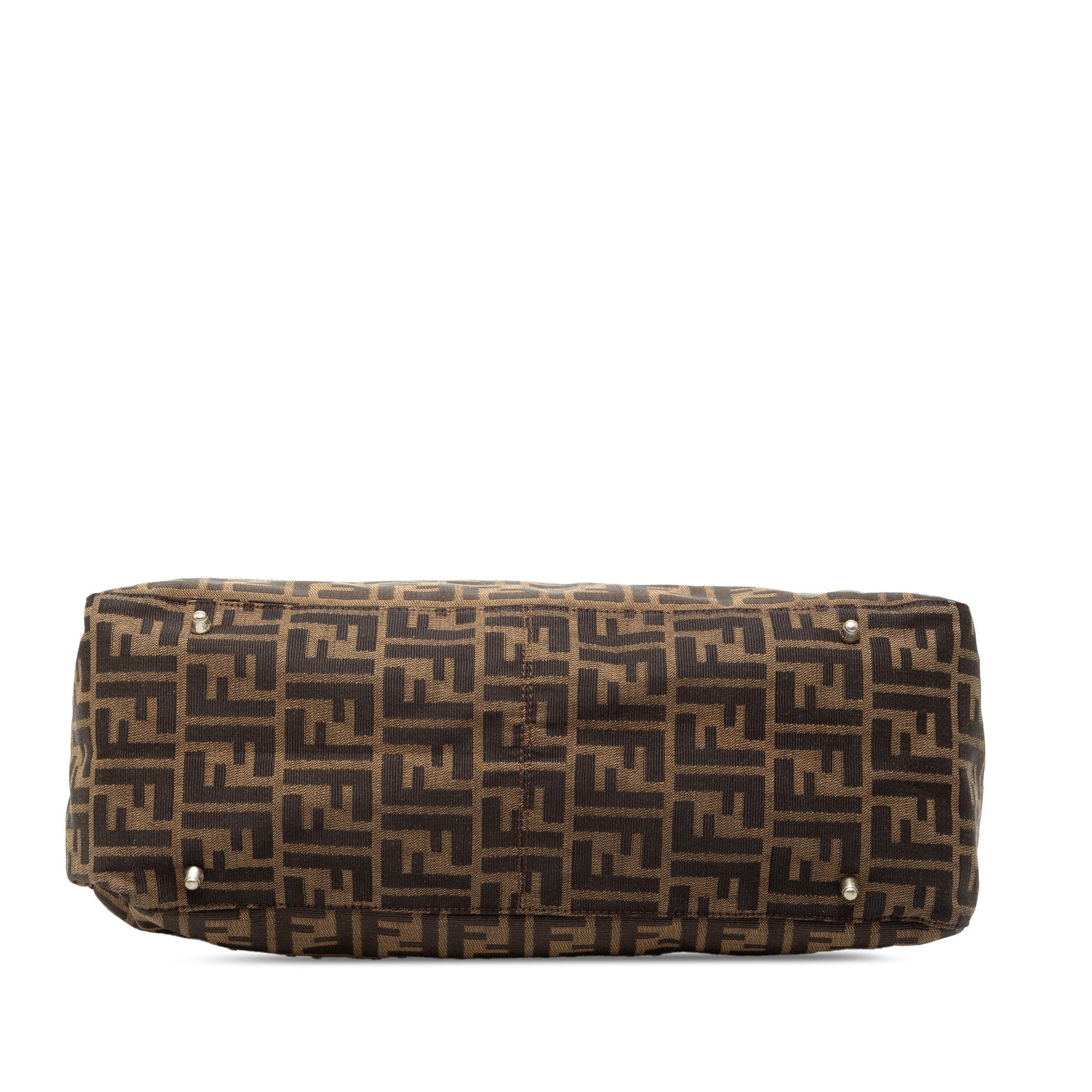 Fendi Large Zucca Canvas Twins Tote