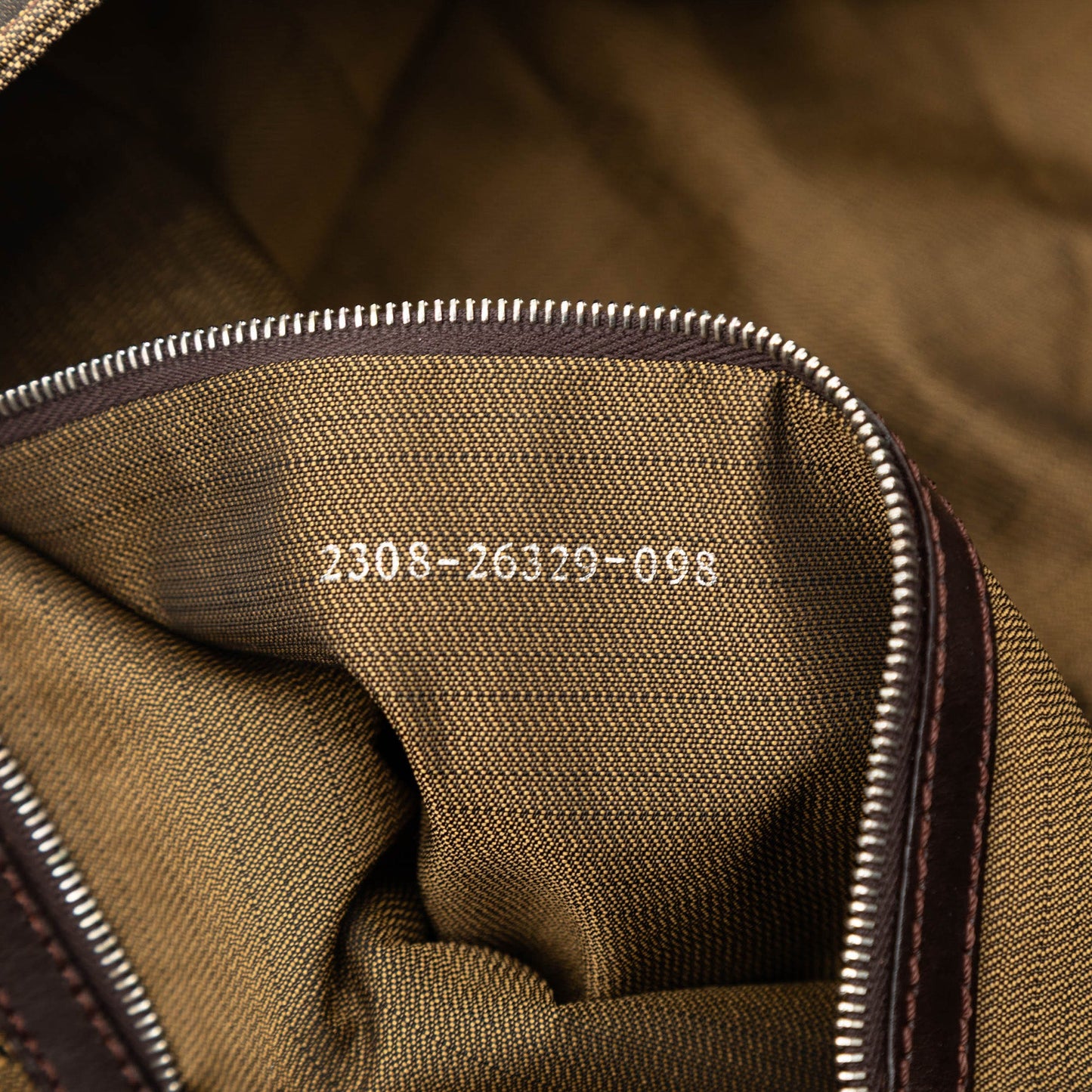 Fendi Large Zucca Canvas Twins Tote