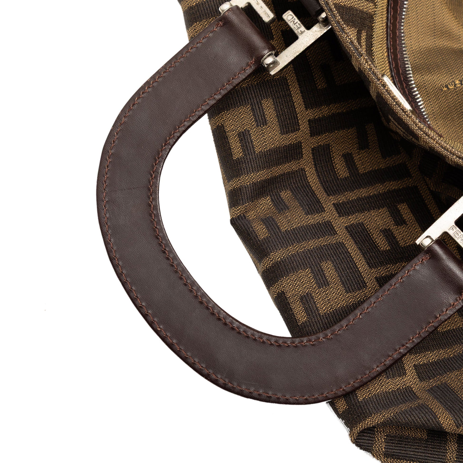 Fendi Large Zucca Canvas Twins Tote