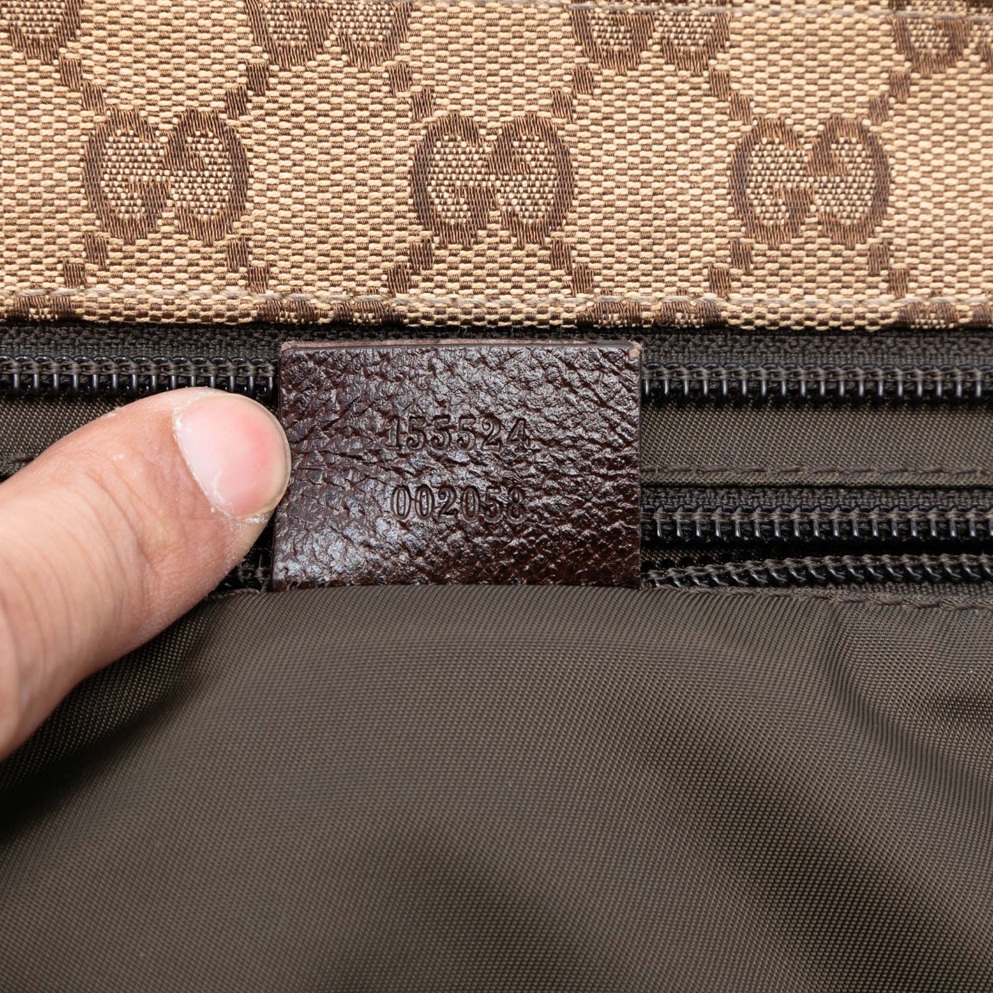 Gucci GG Canvas Web Tote