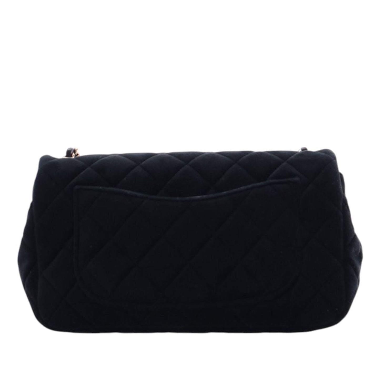 Mini Rectangular Classic Velvet Pearl Crush Single Flap