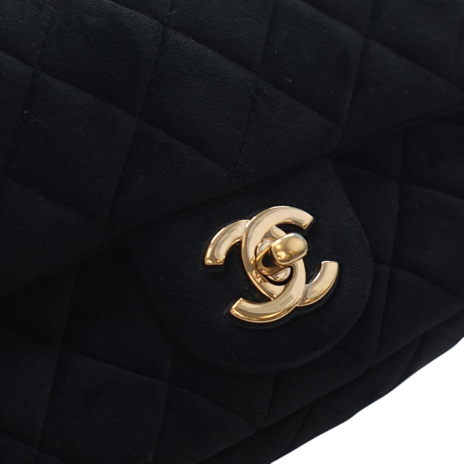 Mini Rectangular Classic Velvet Pearl Crush Single Flap
