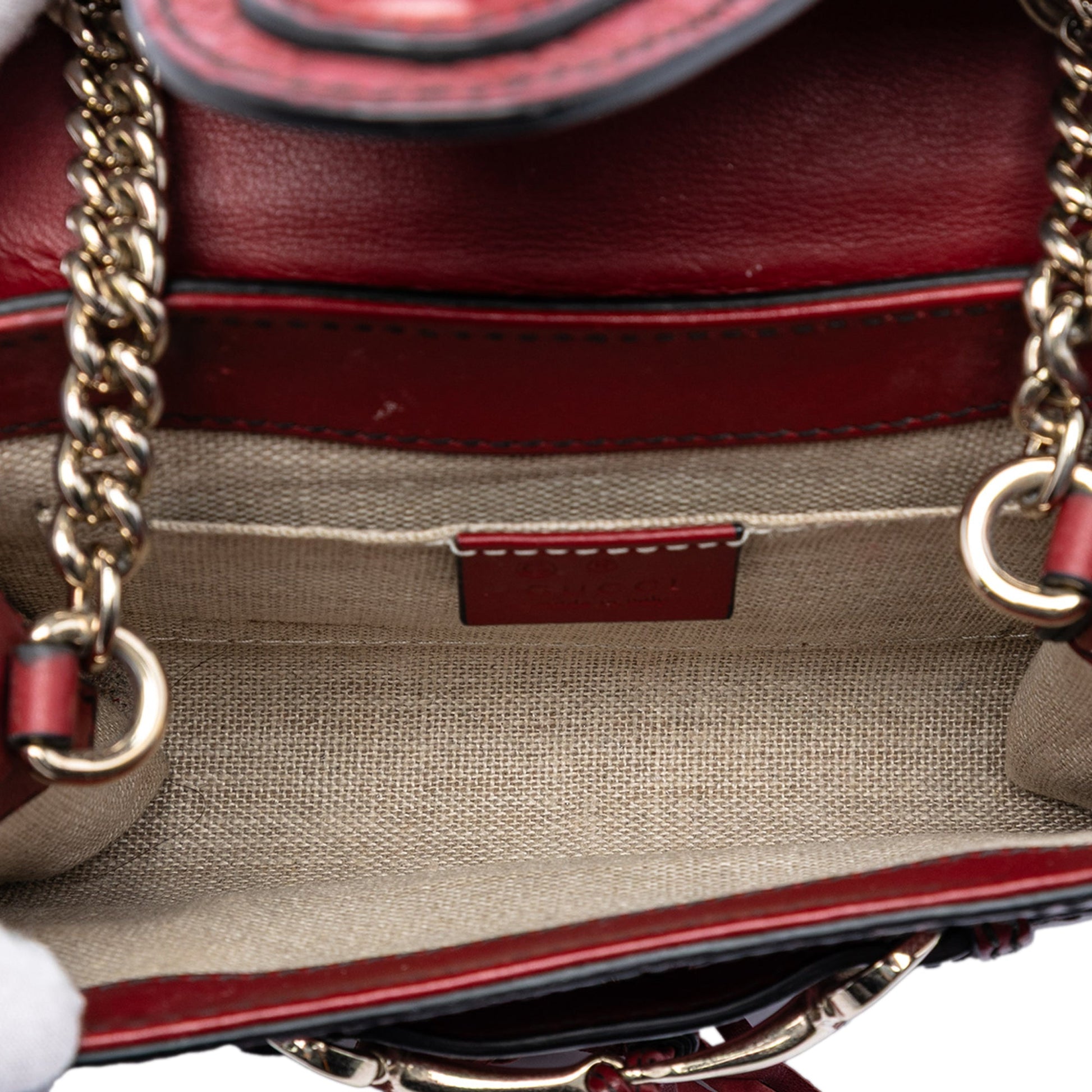 Gucci Mini Microguccissima Emily Crossbody