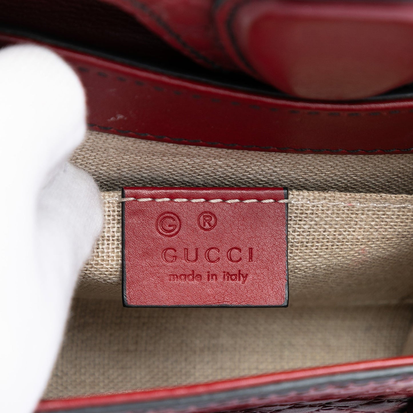 Gucci Mini Microguccissima Emily Crossbody