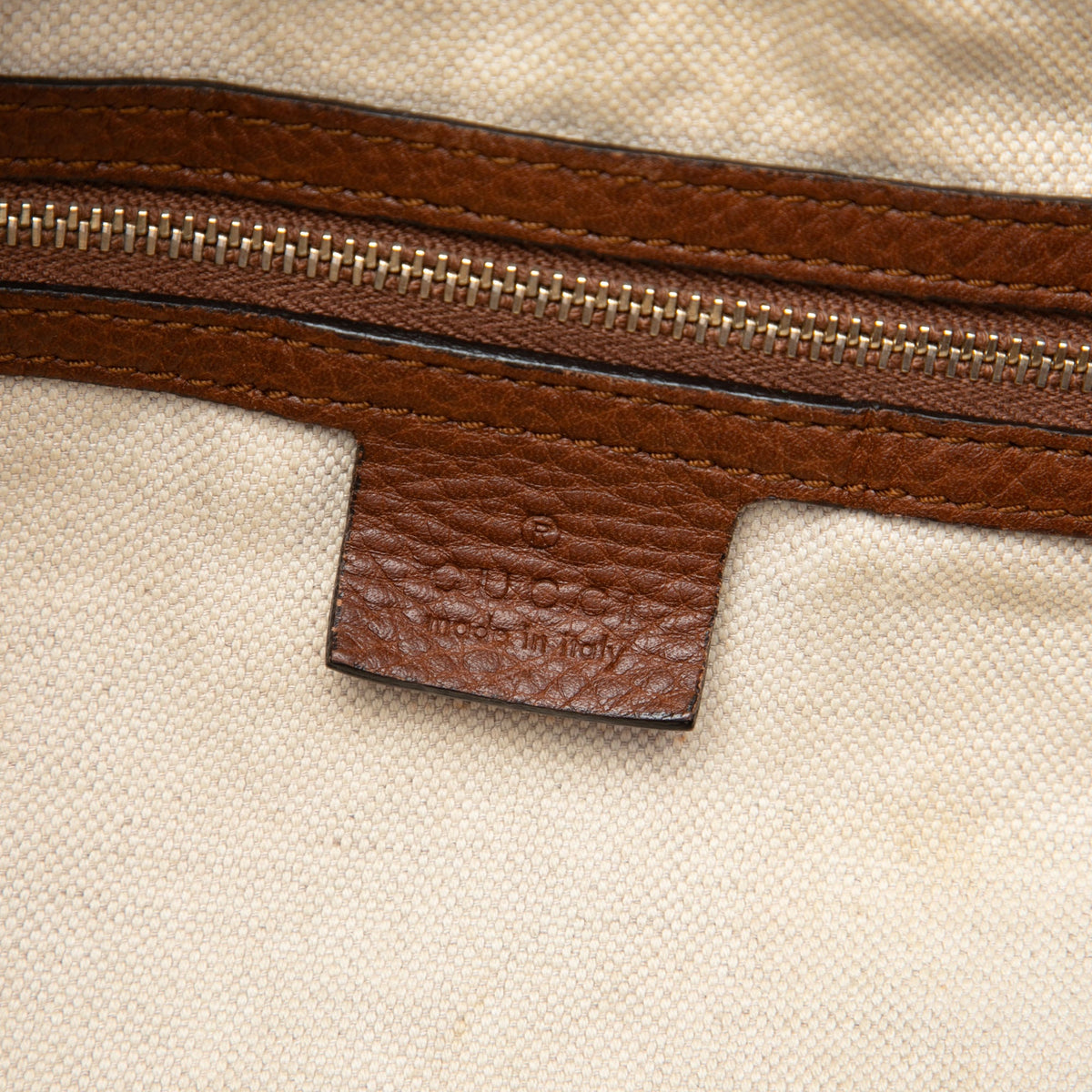 Gucci GG Canvas Bella Convertible Tote — Beige