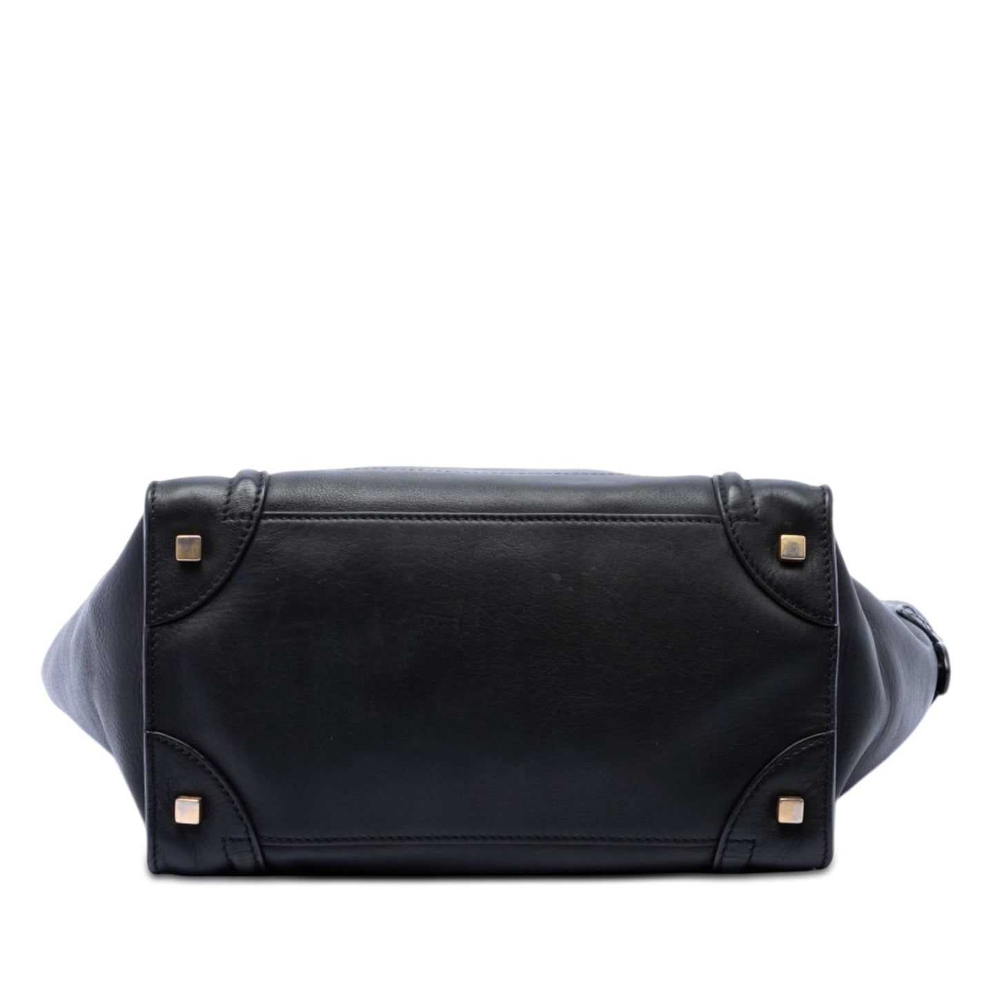 Celine Mini Leather Luggage Tote